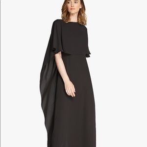 Halston Heritage black long dress